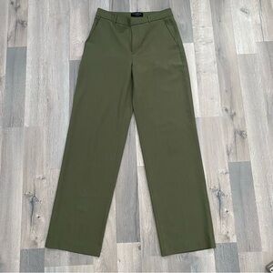 Banana Republic Green Sculpted Stretch Pants